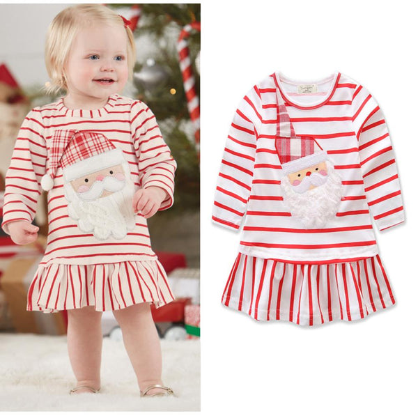 Autumn/Winter Little Girls Christmas Dress Wholesale Girls Dress