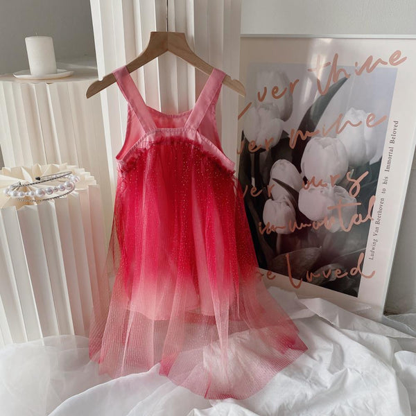 Girls Summer Chameleon Fairy Dress Girls Dress Wholesale