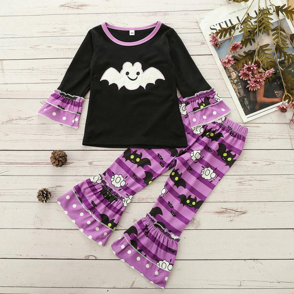 Wholesale Halloween Girls Suit Autumn