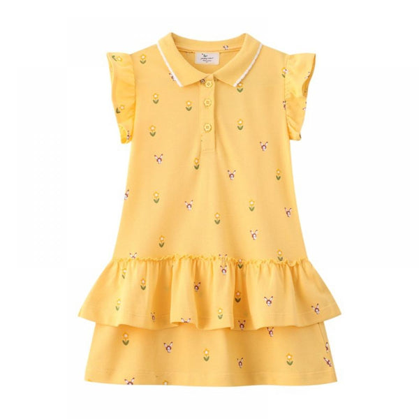 Girls Summer Floral Dress Girls Clothes Wholesale