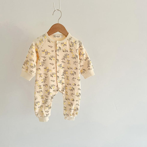 Unisex Newborn Baby Boys Autumn Floral Romper Baby Romper Wholesale