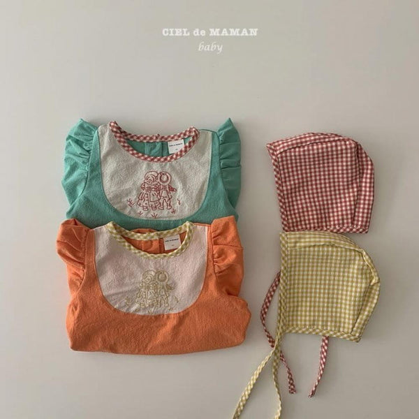 Baby Puff Sleeve Romper + Hat Baby Girl Western Style Autumn Romper Wholesale