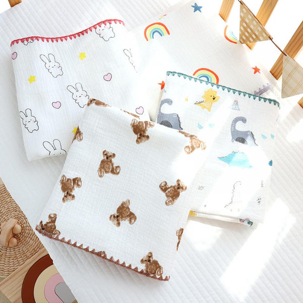 Newborn Baby Cotton Gauze Blanket Baby Supplies Wholesale