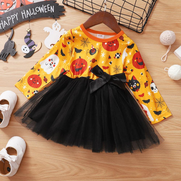 Newborn Baby Girls Holloween Tulle Dress Baby Clothing Cheap Wholesale