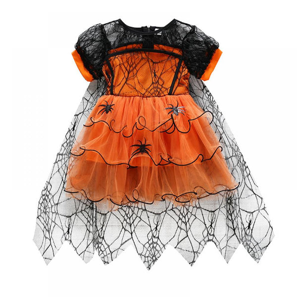 Toddler Girls Halloween Tulle Dress Girls Dress Wholesale