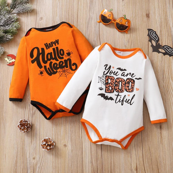 Unisex Newborn Baby Holloween Romper Baby Clothing In Bulk