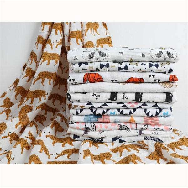 Double Layer Gauze Baby Cotton Blanket Wholesale Baby Blankets