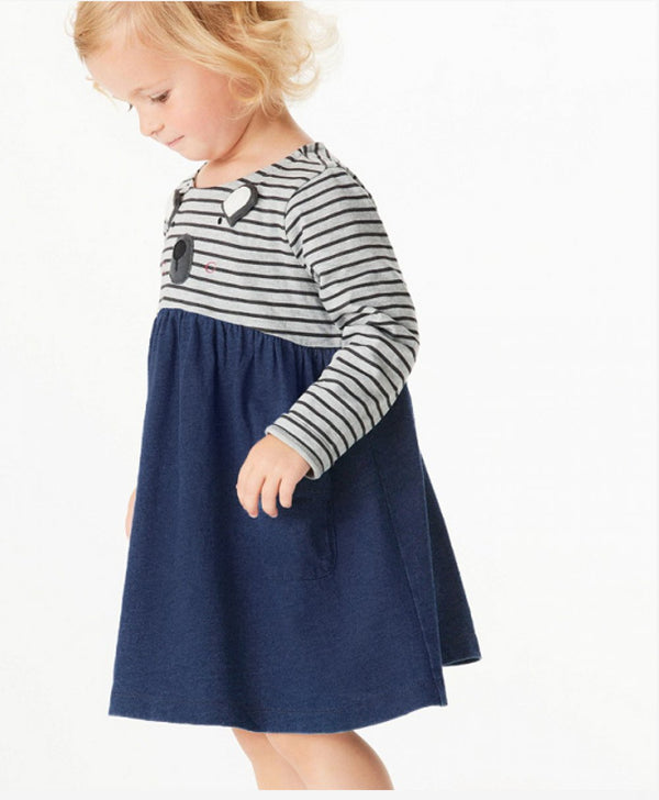 Toddler Girls Autumn Dress Wholesale