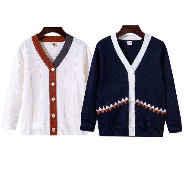 Unisex Boys Girls School Cardigan Baby Girl Wholesale