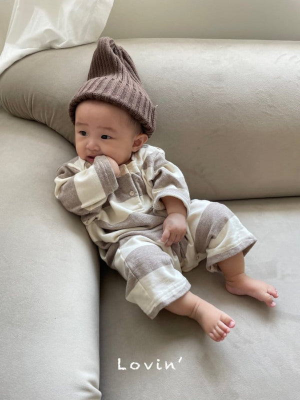 Baby Striped Romper Autumn Boy Romper Wholesale Baby Clothes